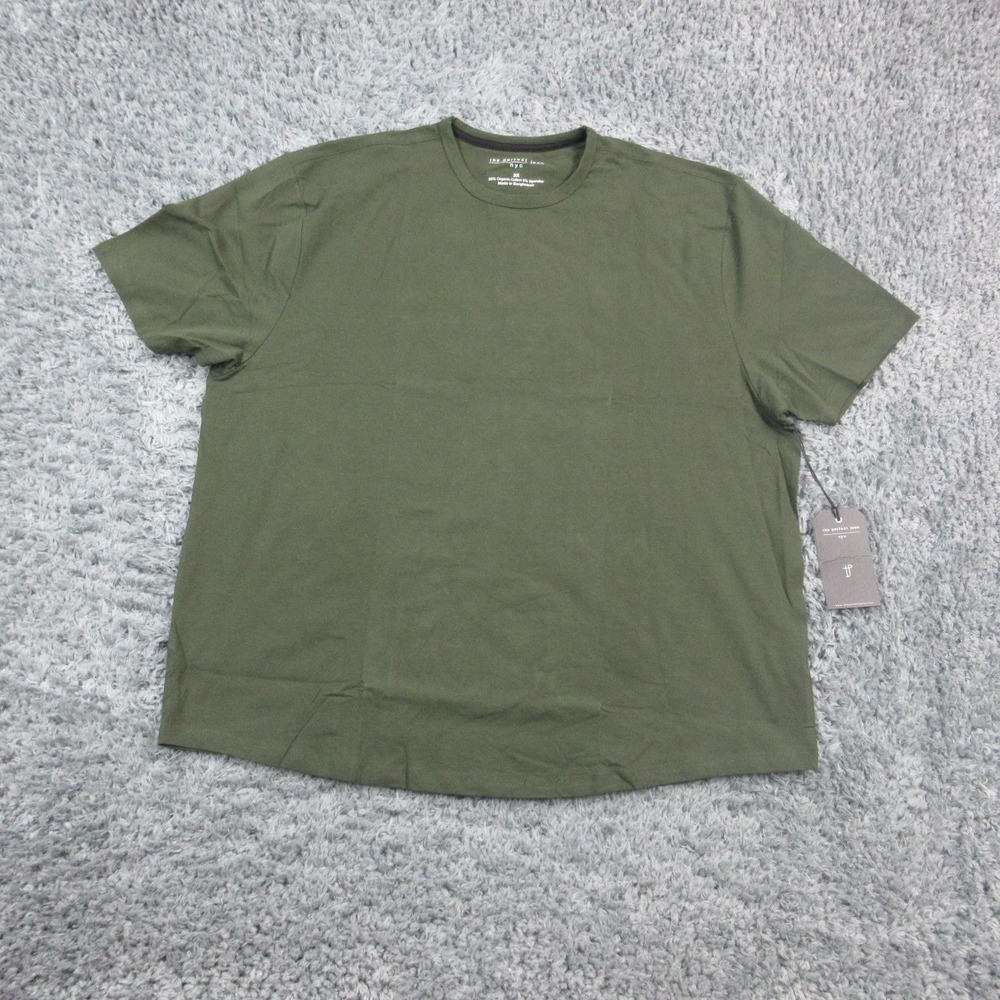The Perfect Jean NYC Shirt Mens 3XL Organic Cotton Stretch Crewneck Tee NWT